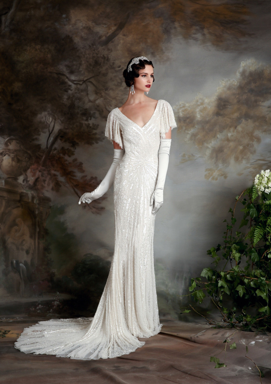 Art Deco Wedding Gowns
 20 Art Deco Wedding Dress with Gatsby Glamour Chic