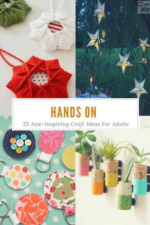 Art Ideas For Adults
 Hands 22 Awe Inspiring Craft Ideas For Adults