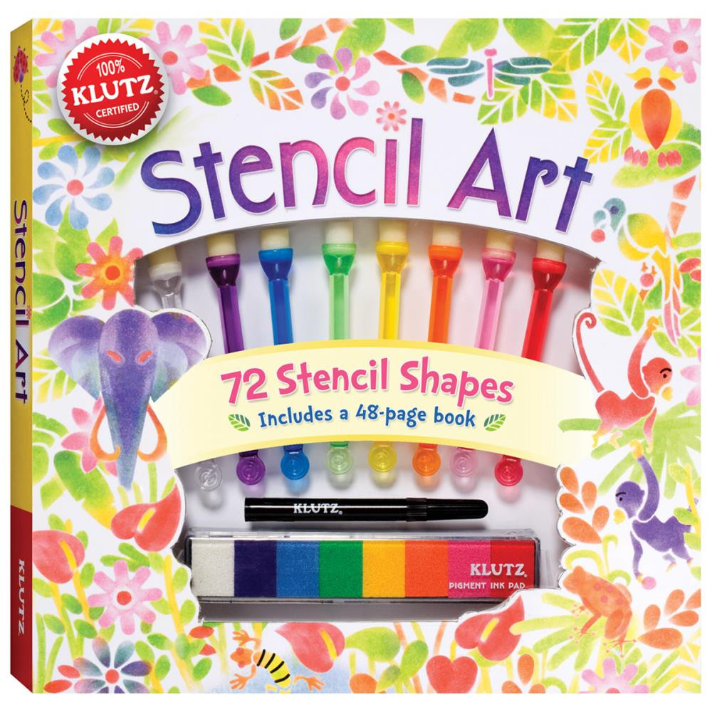 Art Kit For Toddlers
 Stencil Art Kit for Kids Easy & Fun Klutz Craft Kits