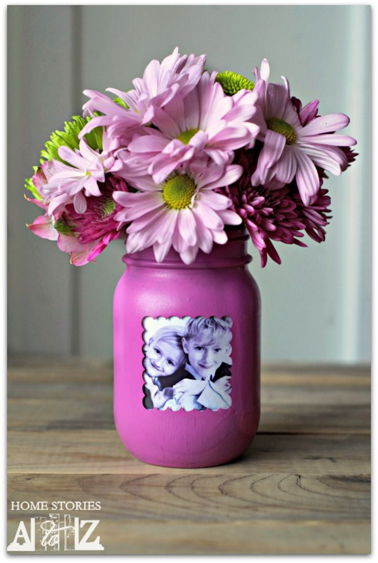 Arts And Crafts Mothers Day Gift Ideas
 Mother’s Day Crafts for Kids Mason jar frame craft