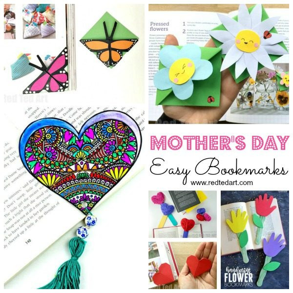 Arts And Crafts Mothers Day Gift Ideas
 Easy Mother s Day Crafts for Kids to Make Red Ted Art