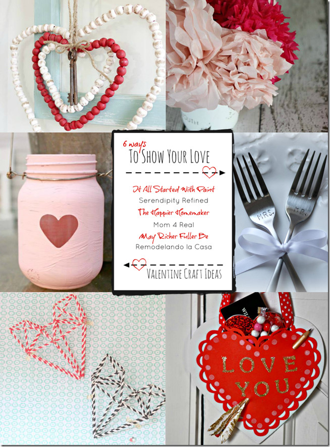 Arts And Crafts Valentines Gift Ideas
 Valentine Craft Ideas