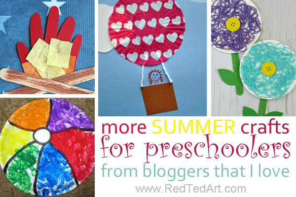 Arts Crafts For Preschoolers
 More Summer Crafts For Preschoolers From Bloggers That I