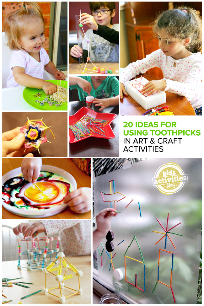 Arts Crafts For Preschoolers
 20 Great Ideas for Using Toothpicks in Art and Craft