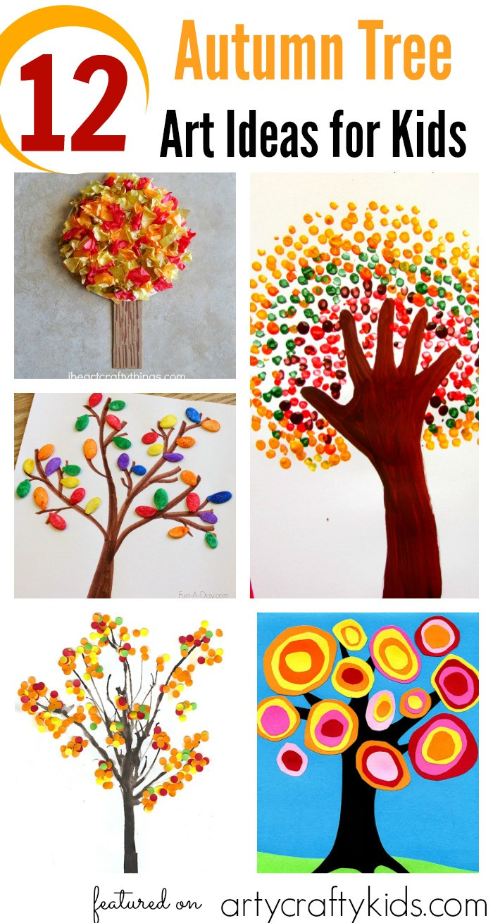 Arts Ideas For Toddlers
 12 Autumn Tree Art Ideas for Kids