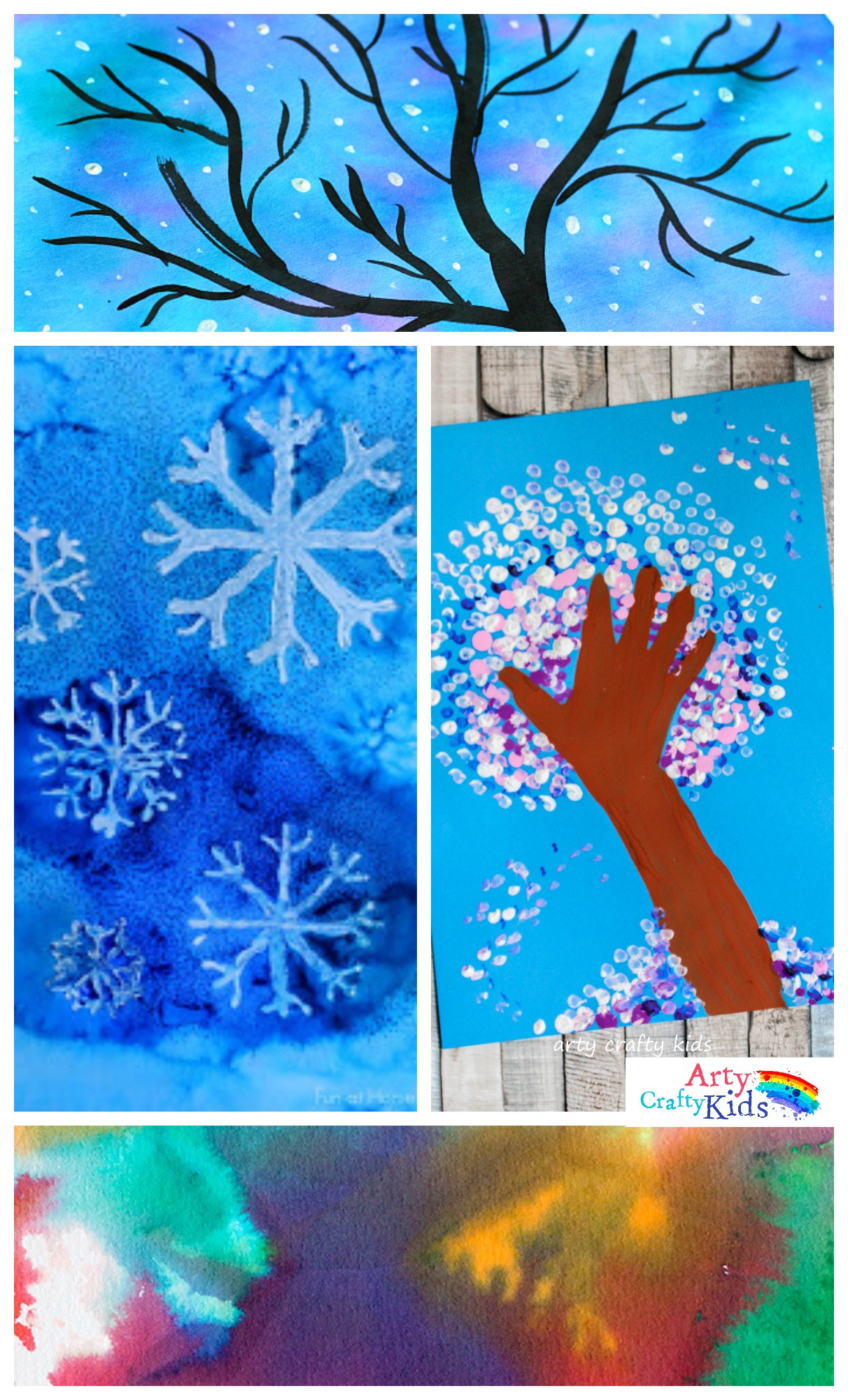 Arts Ideas For Toddlers
 14 Wonderful Winter Art Projects for Kids