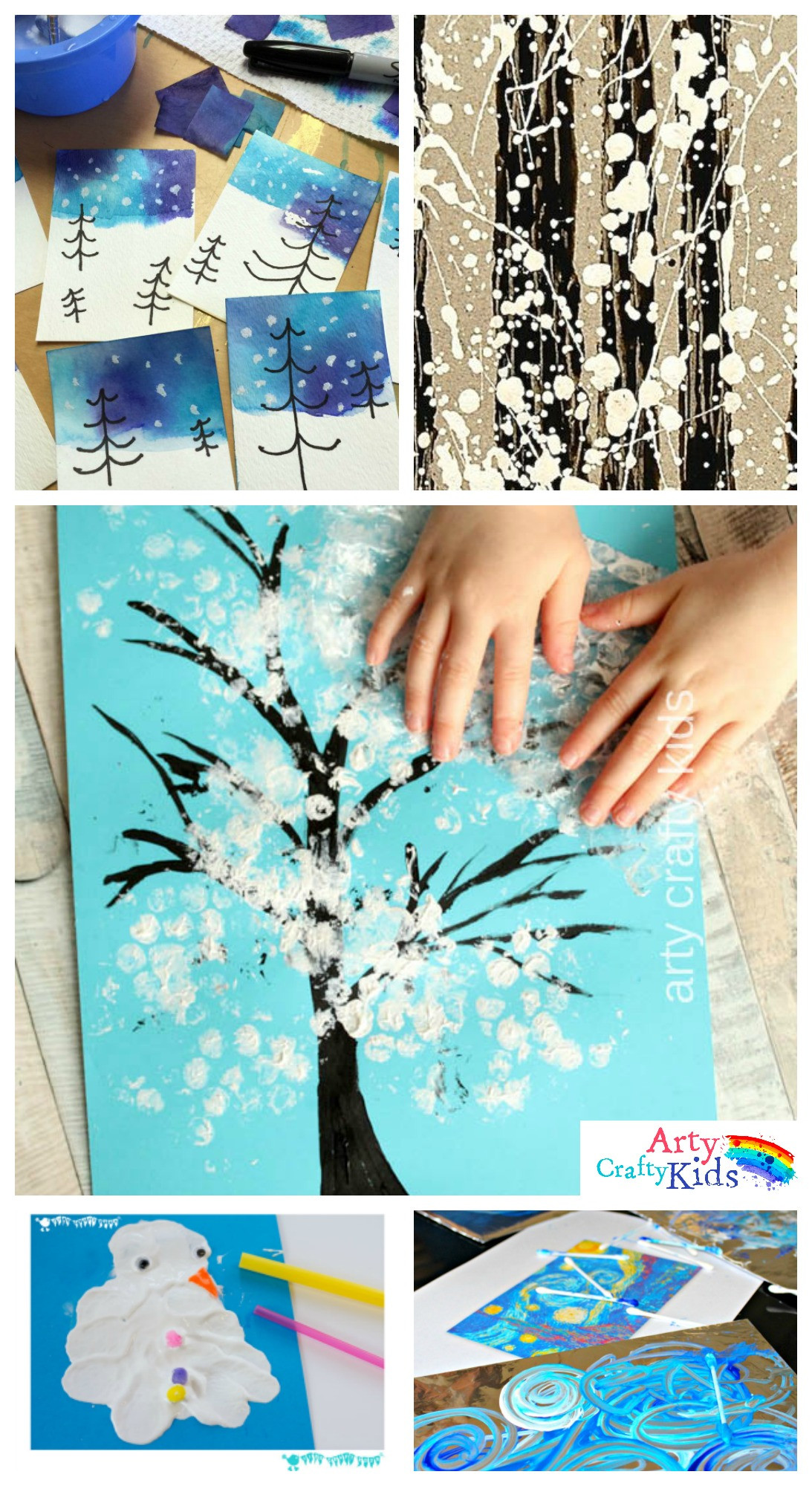 Arts Ideas For Toddlers
 14 Wonderful Winter Art Projects for Kids Arty Crafty Kids