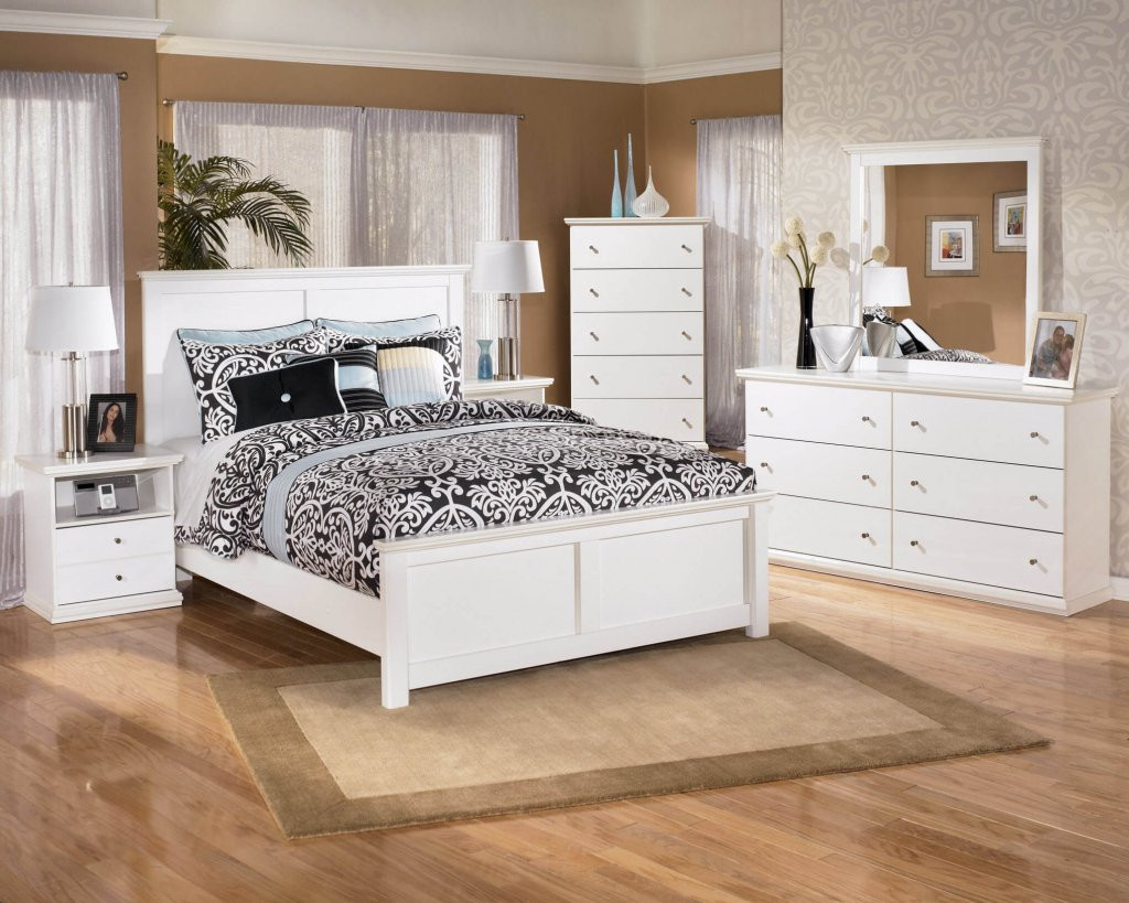 Ashley Kids Bedroom Set
 Ashley Bostwick Shoals White Bedroom Set