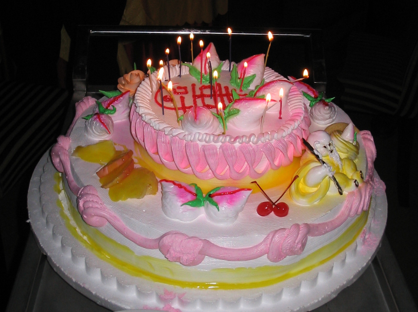 Asian Birthday Cake
 chinese birthday cake