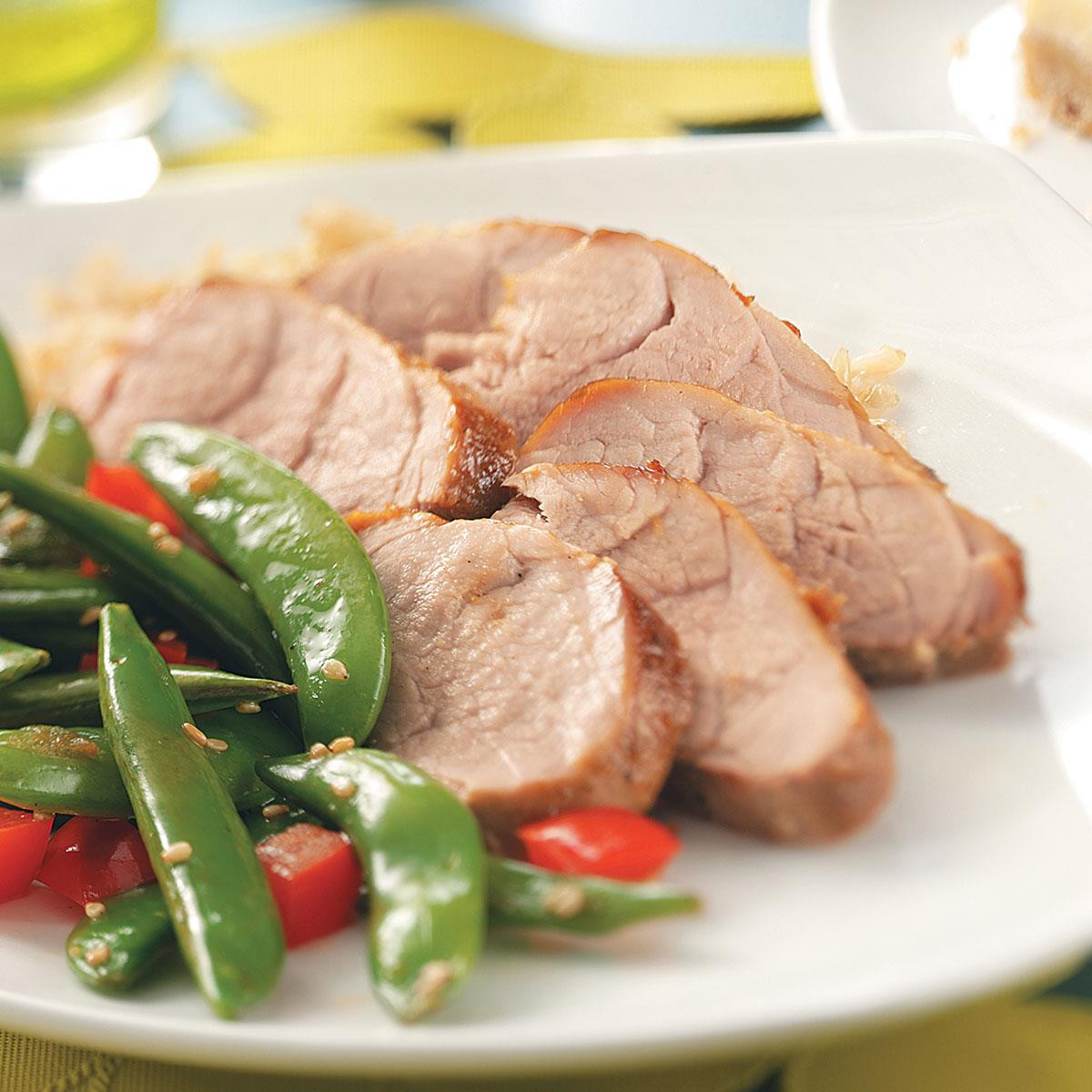 Asian Pork Loin
 Marinated Asian Pork Tenderloin Recipe