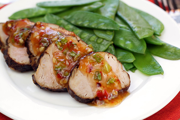 Asian Pork Loin
 Spicy Asian Pork Tenderloin