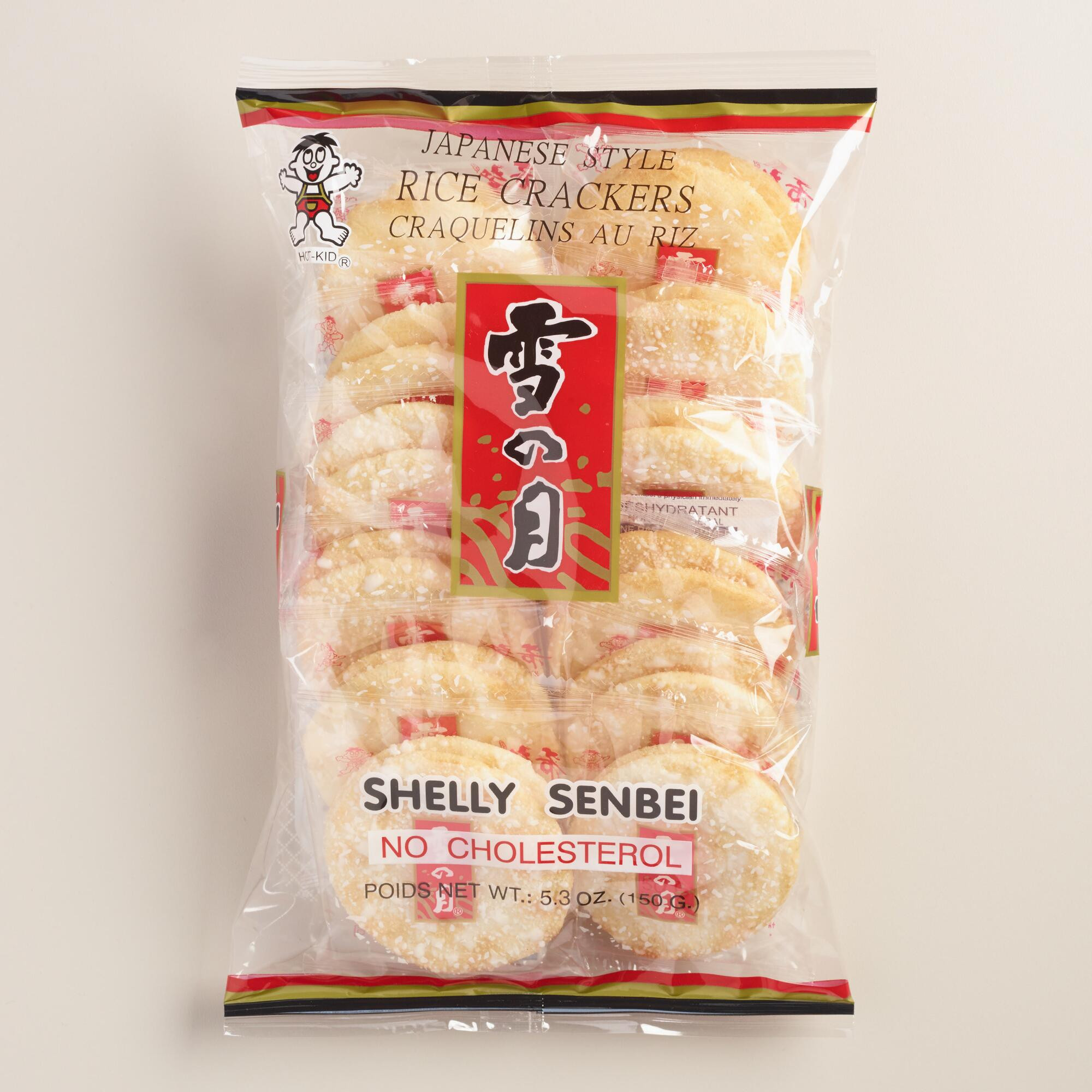 Asian Rice Crackers
 Shelly Senbei Japanese Rice Crackers