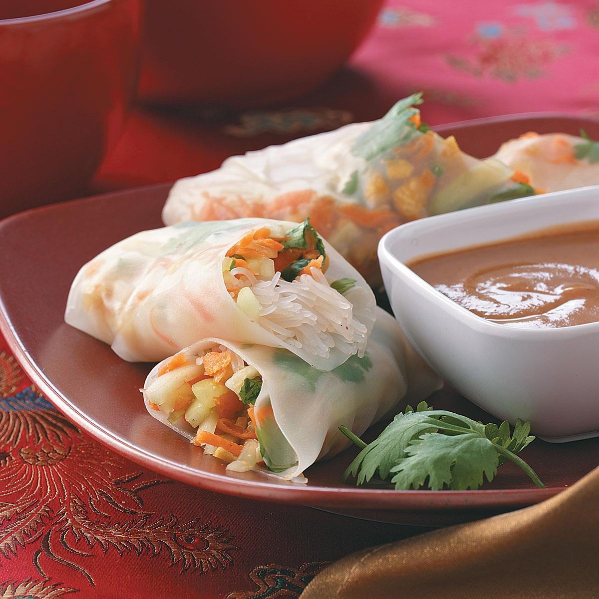 Asian Spring Roll Recipes
 Asian Spring Rolls Recipe