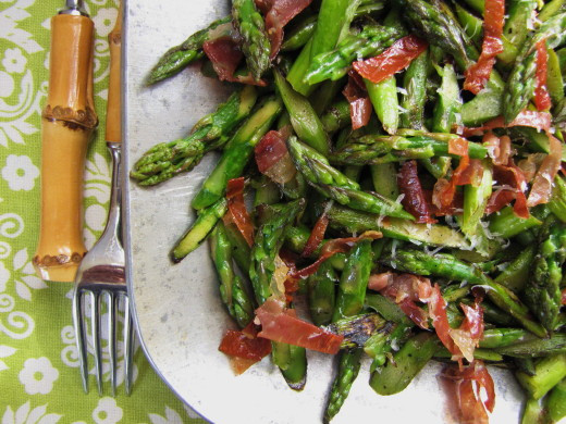 Asparagus Side Dishes
 A Prettier Way to Cut Asparagus & A Tasty Easter Side Dish