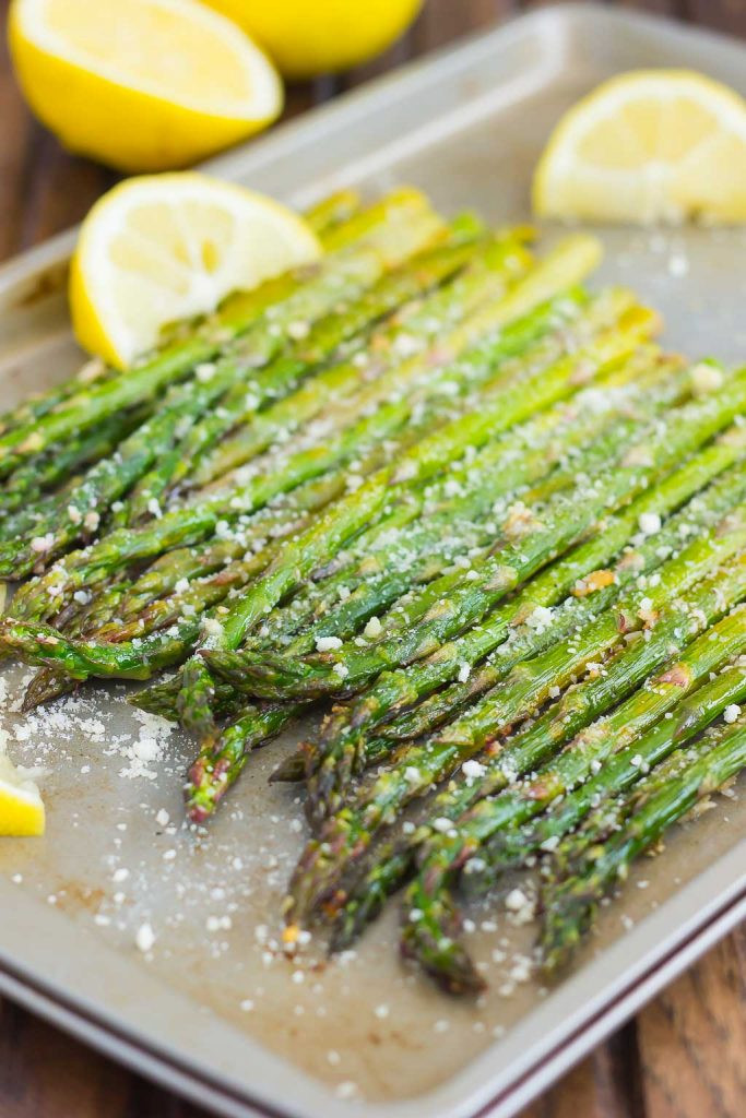 Asparagus Side Dishes
 Lemon Parmesan Roasted Asparagus Pumpkin N Spice