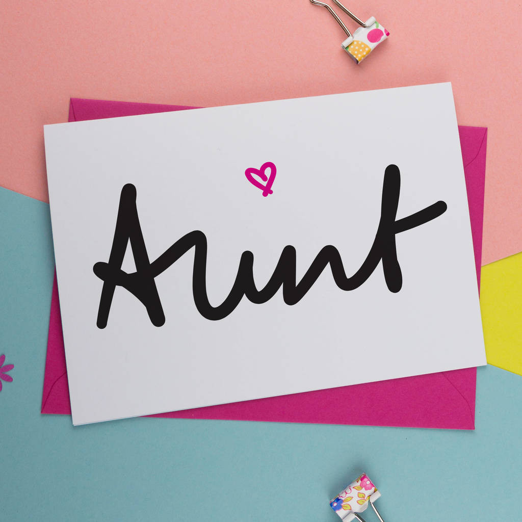 Aunt Birthday Cards
 aunt birthday card by a is for alphabet