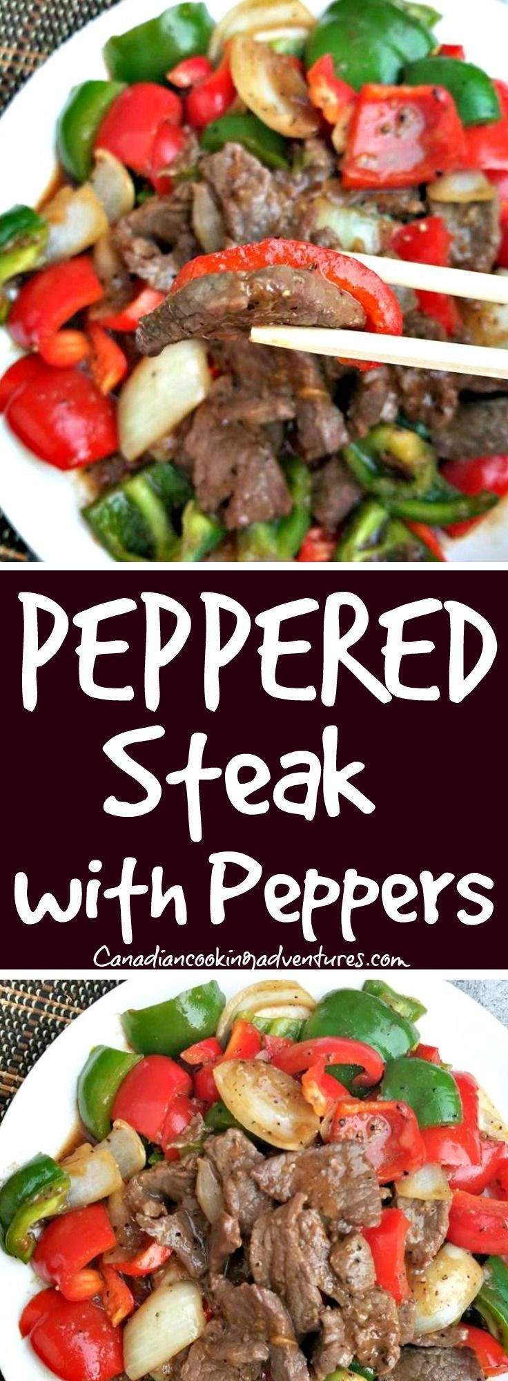 Authentic Chinese Pepper Steak Recipes
 Chinese Beef Pepper Steak in 2020