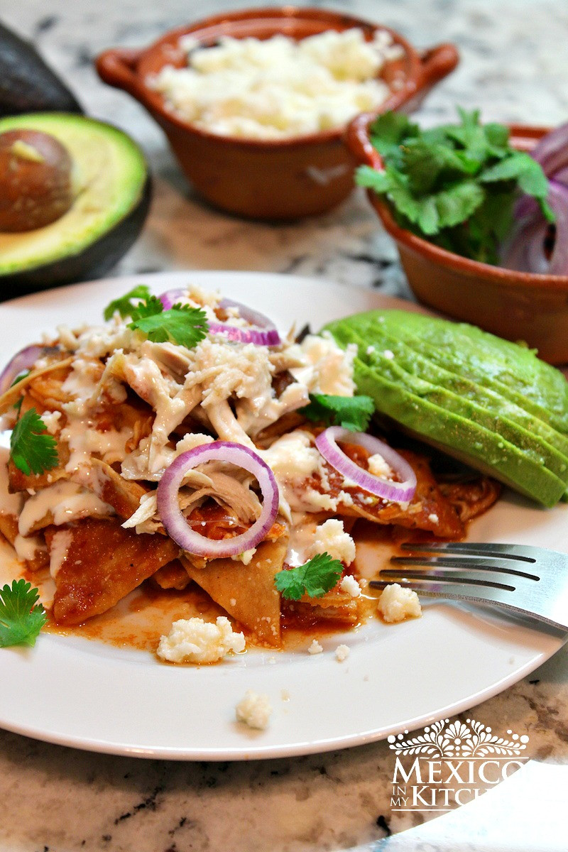 Authentic Mexican Food Recipes From Mexico
 Mouthwatering Chipotle Chilaquiles with Turkey