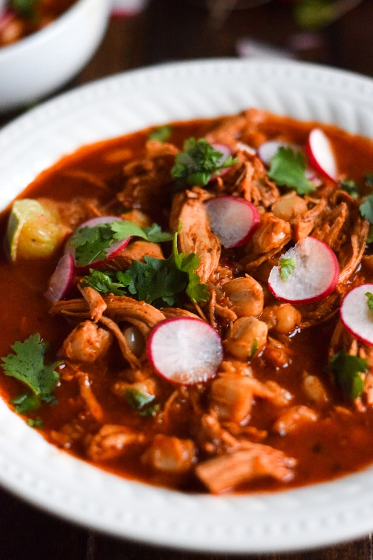 Authentic Mexican Pork Recipes
 Mexican Slow Cooker Chicken Posole Isabel Eats