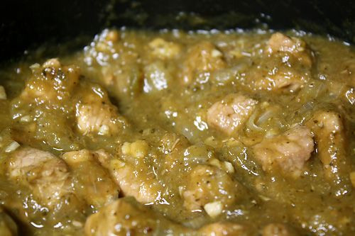 Authentic Pork Green Chili Recipe
 Easy Chile Verde this would be a good use for the salsa