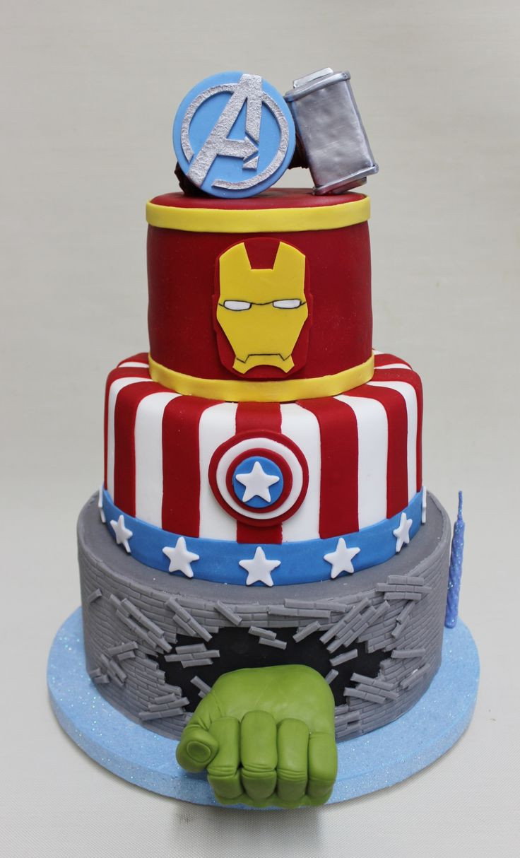 Avenger Birthday Cakes
 20 Best Ideas Avengers Birthday Cake Home Inspiration