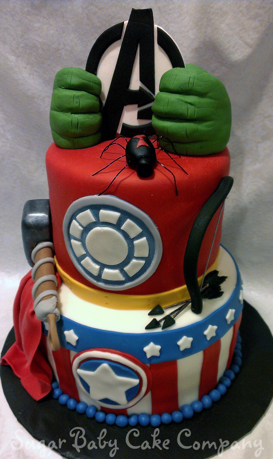 Avenger Birthday Cakes
 Avenger s Birthday Cake CakeCentral