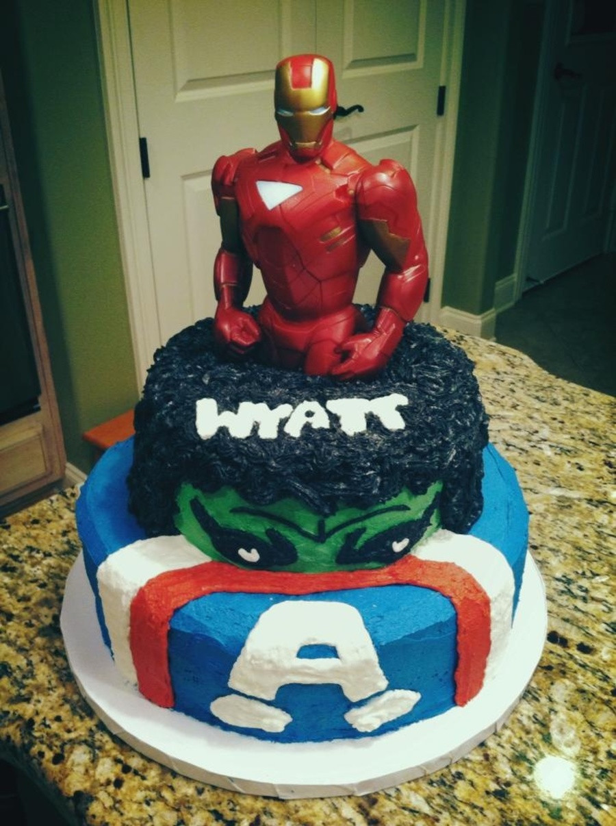 Avenger Birthday Cakes
 Avengers Birthday Cake CakeCentral