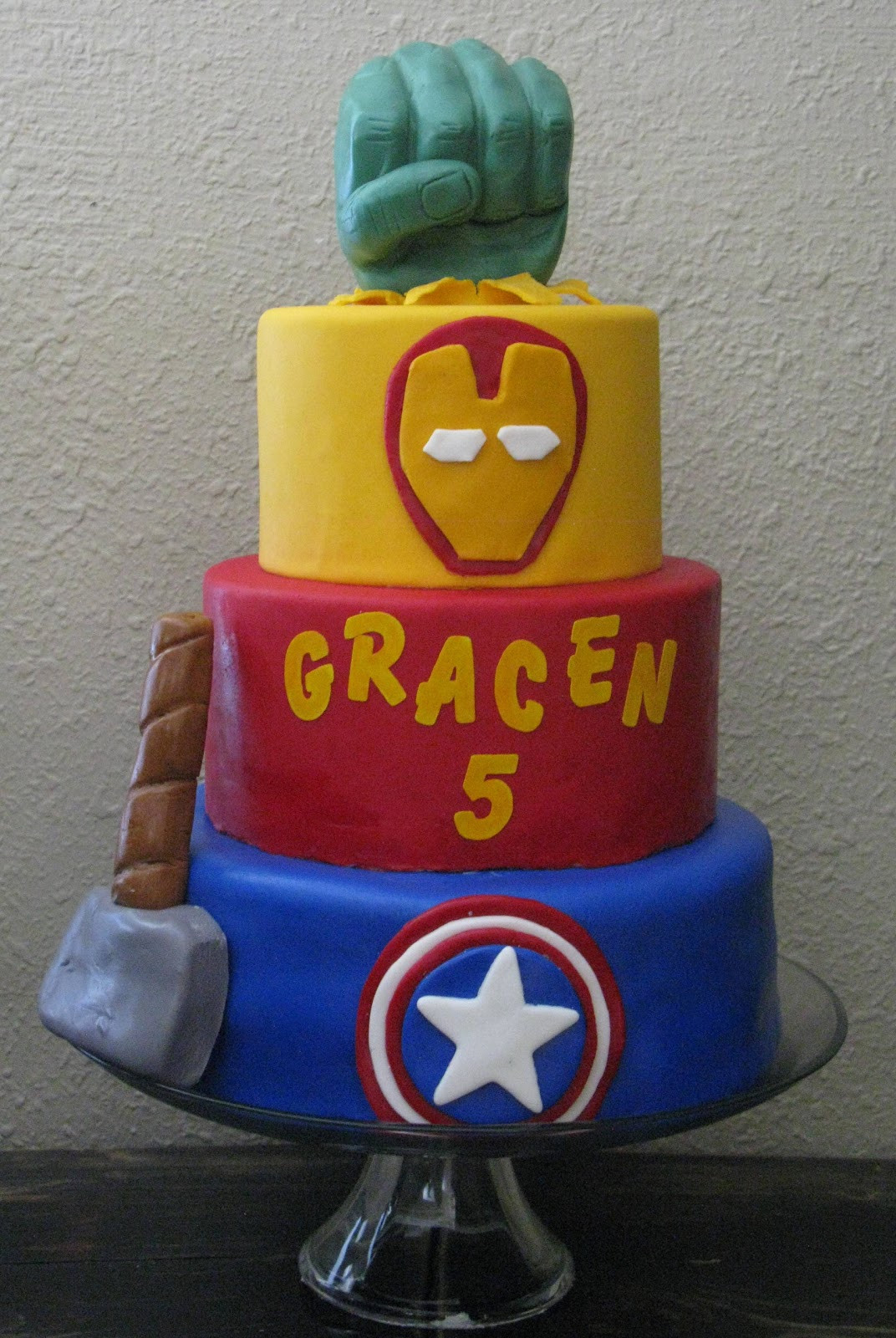 Avengers Birthday Cakes
 Avengers Cake