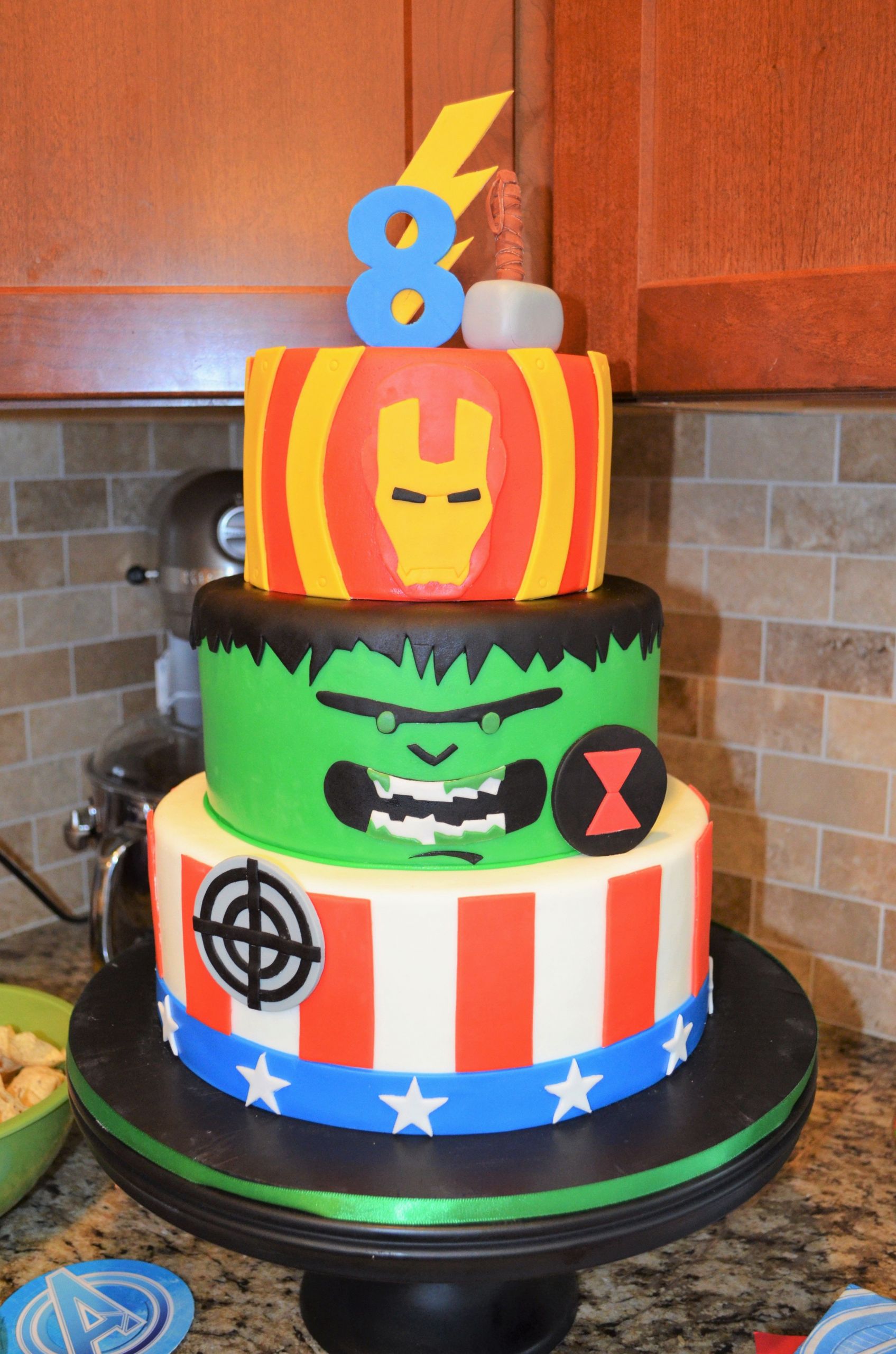 Avengers Birthday Cakes
 Avengers Birthday Cake