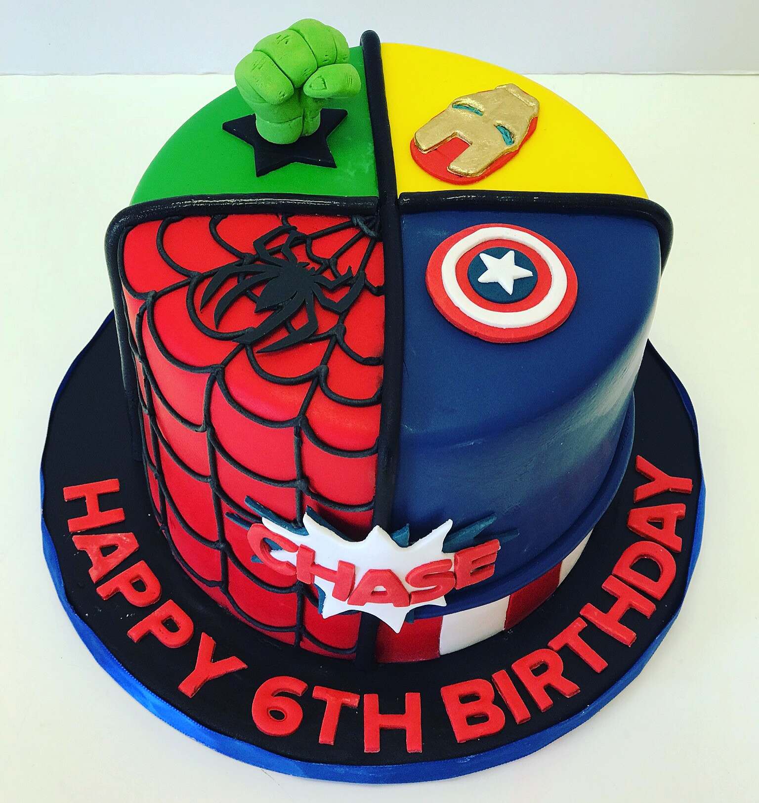 Avengers Birthday Cakes
 Specialty