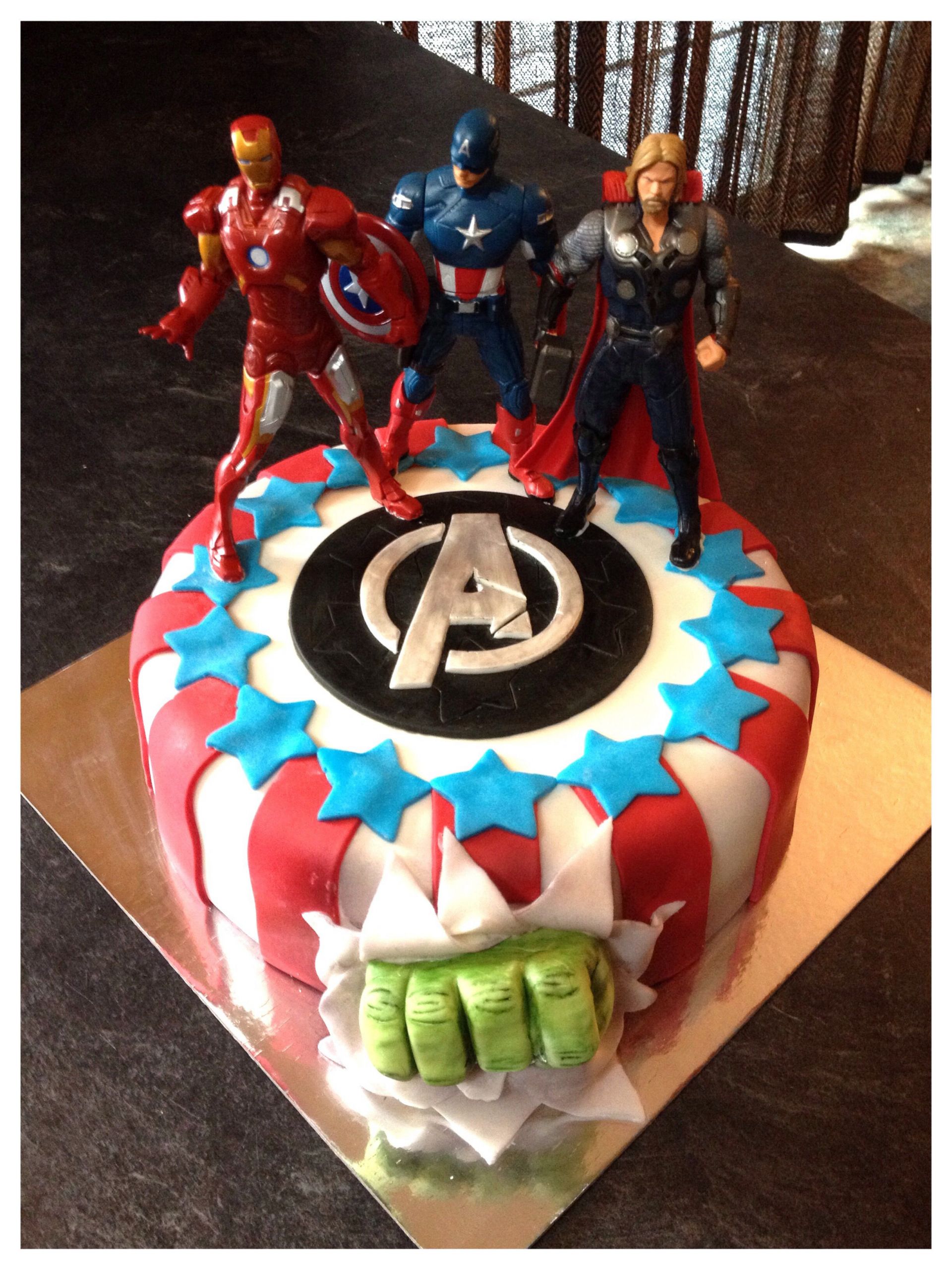 Avengers Birthday Cakes
 Pin by Kate Wager Stolz on Kate s Cakes