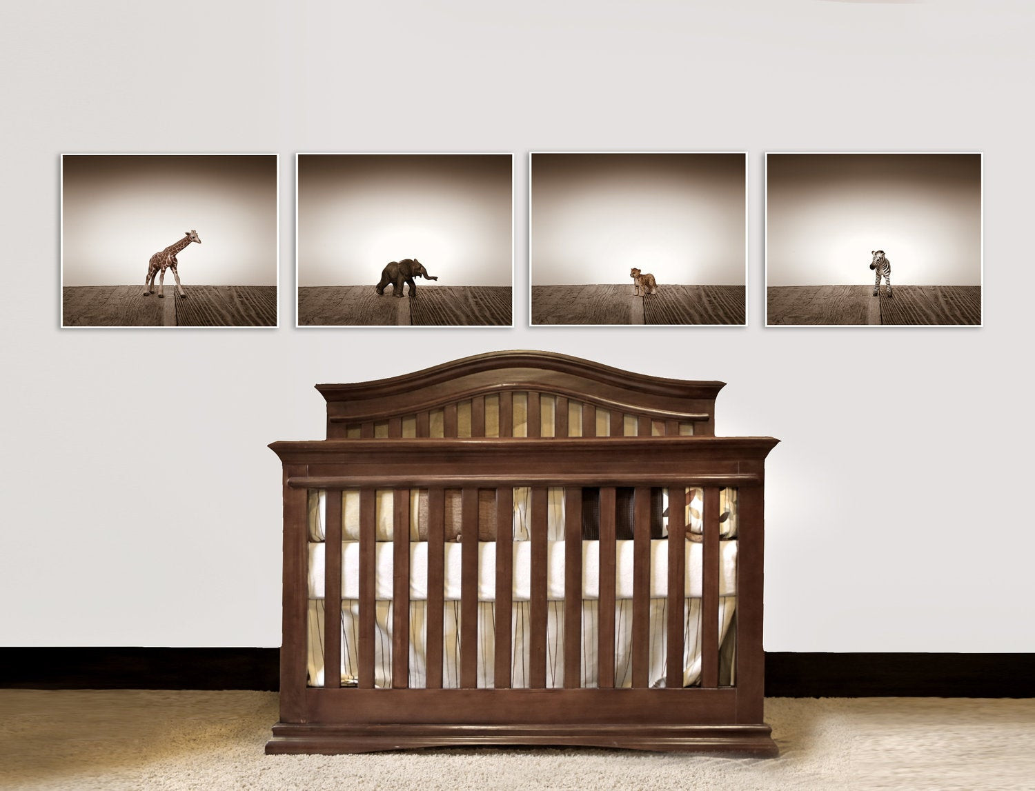 Baby Animals Nursery Decor
 Nursery Decor Baby animal art Baby room ideas Safari