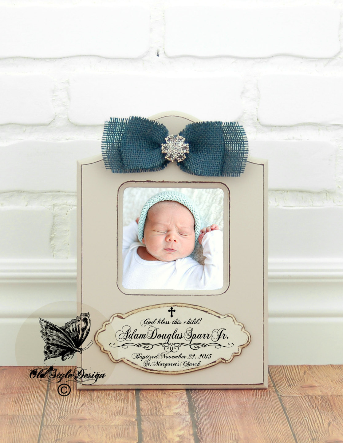 Baby Baptism Gift Ideas Boy
 Baptism Gift BOY Christening Gift Boy by OldStyleDesignFrames