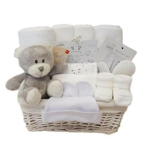 Baby Basket Gift Sets
 Baby Gift Basket Uni Baby Hamper Baby Shower Gift