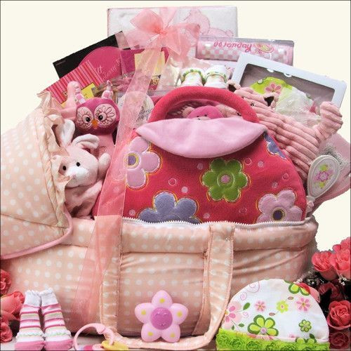 Baby Basket Gift Sets
 Baby Girl Extravagant Gift Set