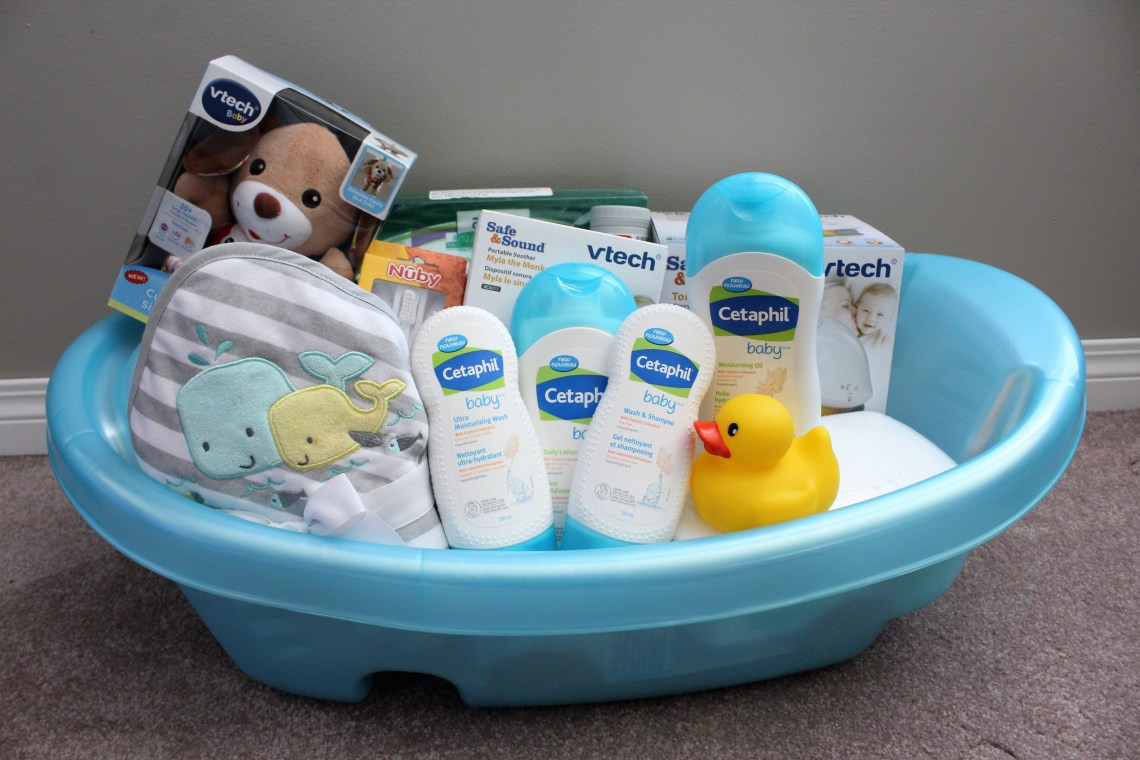 Baby Bath Tub Gift Ideas
 Bath Time Baby Shower Gift CetaphilBaby Giveaway