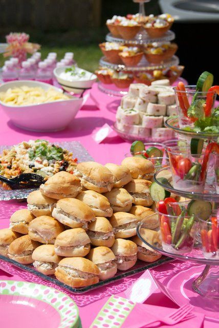 Baby Birthday Party Food Ideas
 Birthday Food Ideas Lots of good food Try to have a lot