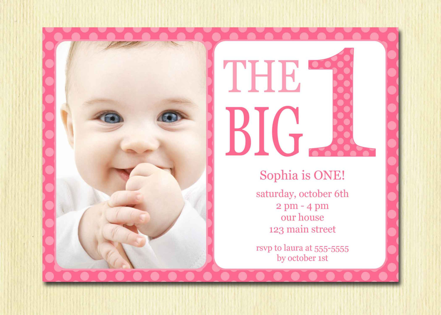 Baby Birthday Party Invitations
 Baby First Birthday Invitations – Bagvania FREE Printable