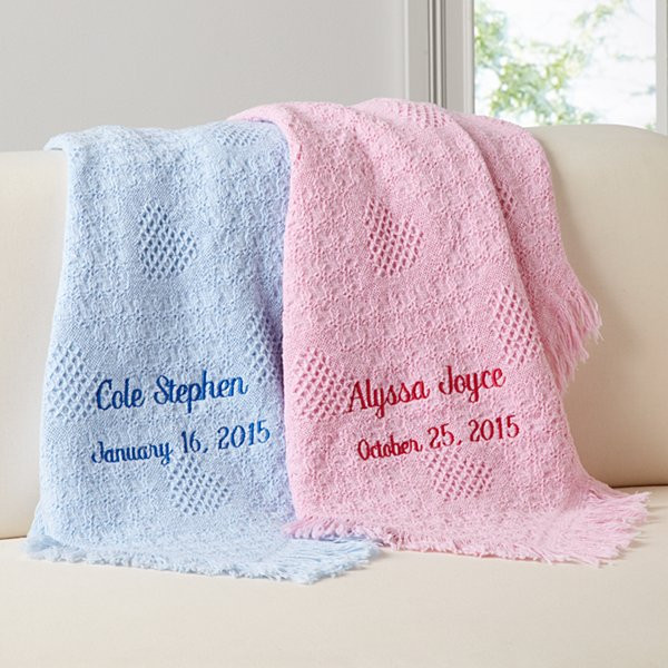Baby Blanket Gifts
 Personalized Newborn Baby Gifts at Personal Creations