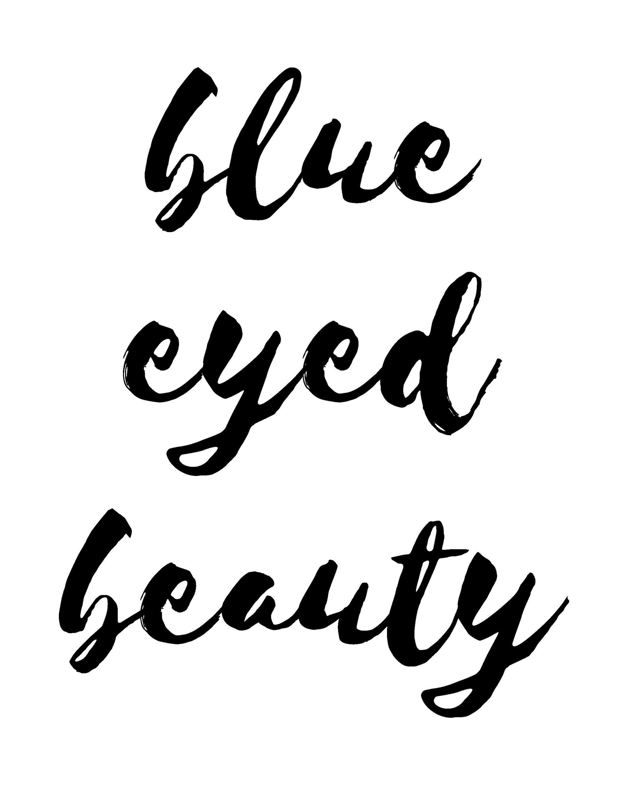 Baby Blue Eyes Quotes
 blue eyed beauty wallthreads