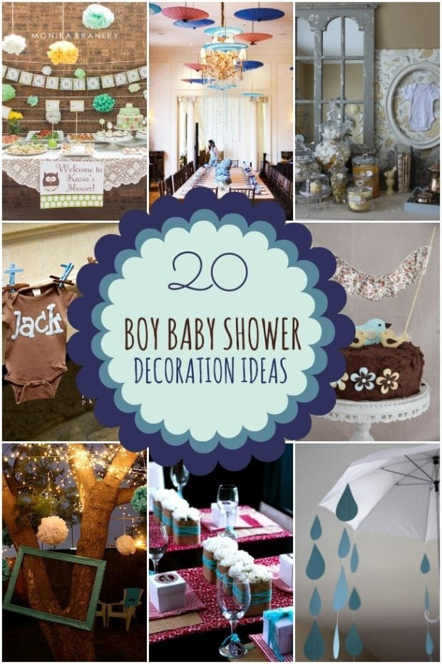 Baby Boy Baby Shower Decorating Ideas
 20 Boy Baby Shower Decoration Ideas