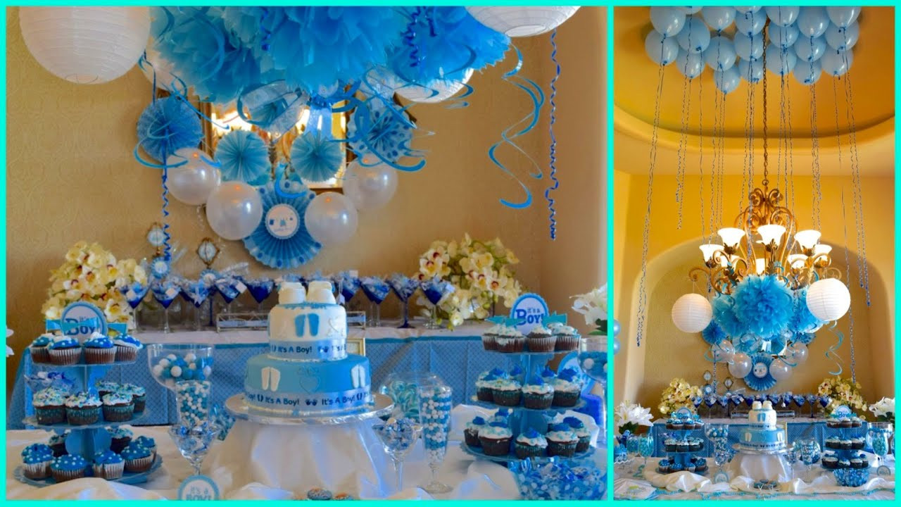 Baby Boy Baby Shower Decorations Ideas
 BABY SHOWER IDEAS FOR BOY BLUE THEME