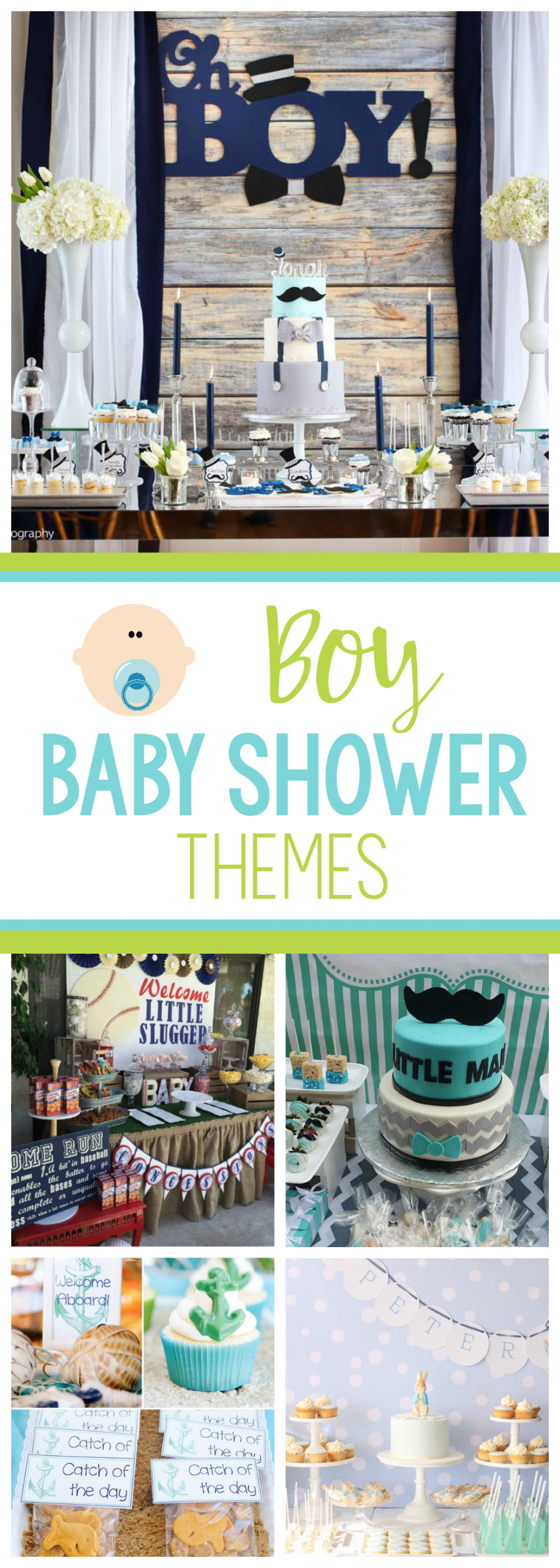 Baby Boy Baby Shower Decorations Ideas
 Fun Baby Shower Themes for Boys – Fun Squared