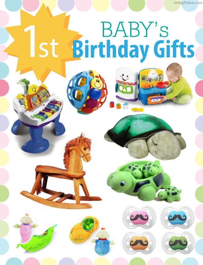 Baby Boy First Birthday Gift
 1st Birthday Gift Ideas For Boys and Girls Vivid s