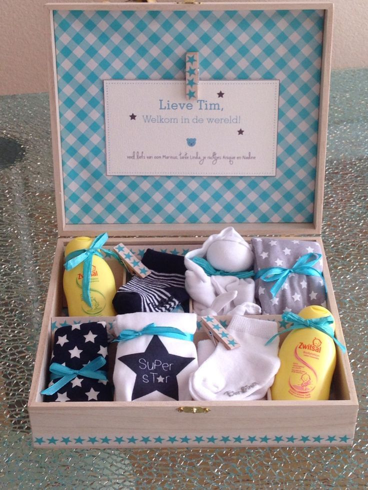 Baby Boy Gift Wrapping
 Baby t wrap ideas Showered with love