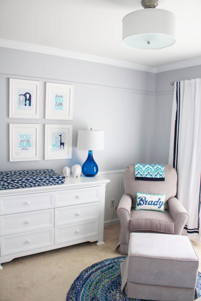 Baby Boy Nursery Decor
 Little Boy Blue Nursery Project Nursery