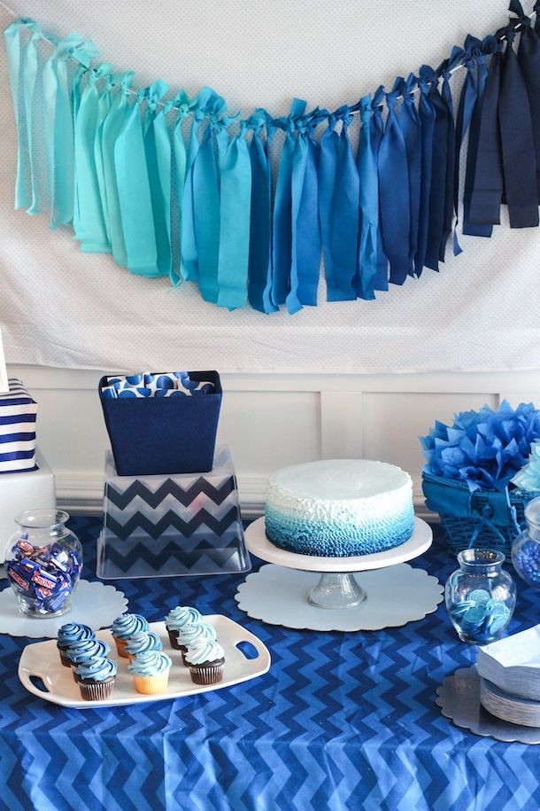 Baby Boy Shower Decorations Ideas
 15 Baby Shower Ideas for Boys The Realistic Mama