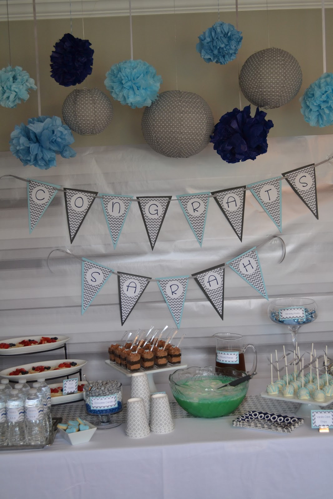 Baby Boy Shower Decorations Ideas
 Details Modern Boy Baby Shower