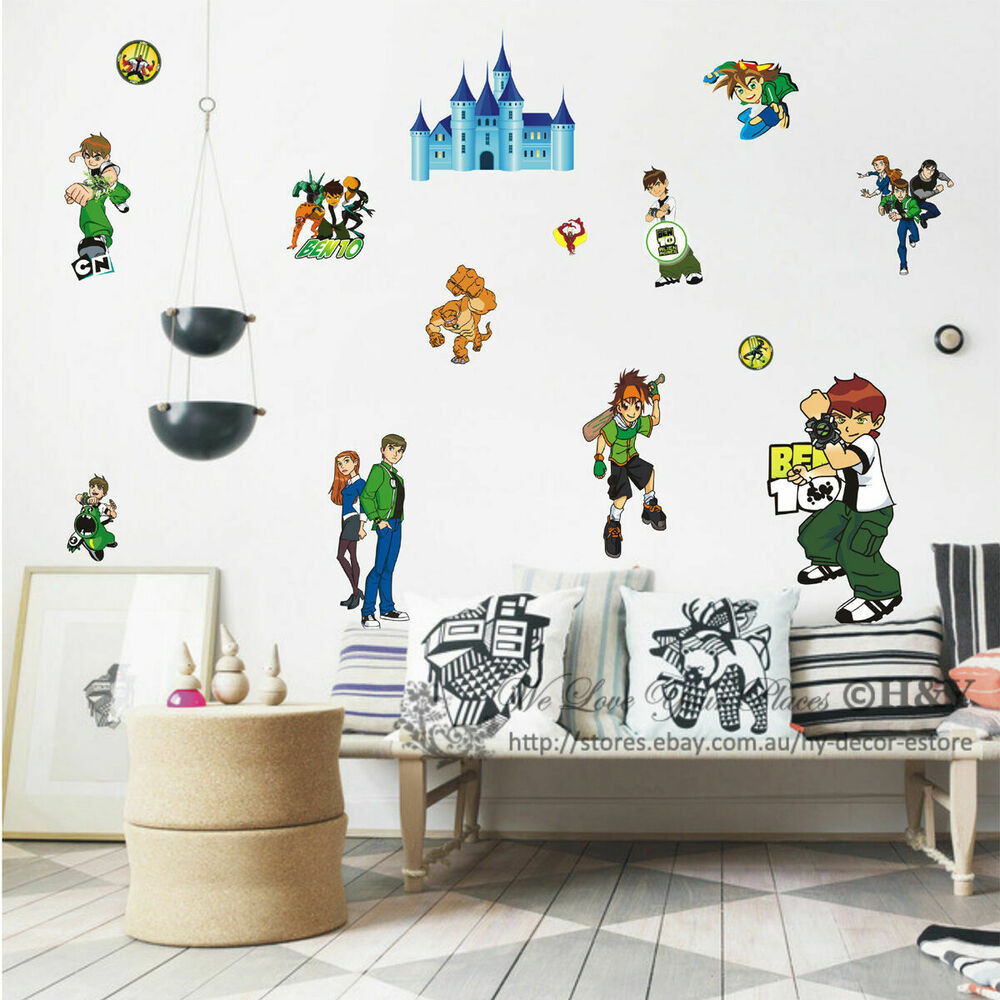 Baby Boy Wall Decor Stickers
 New BEN 10 Removable Wall Stickers Nursery Baby Decor