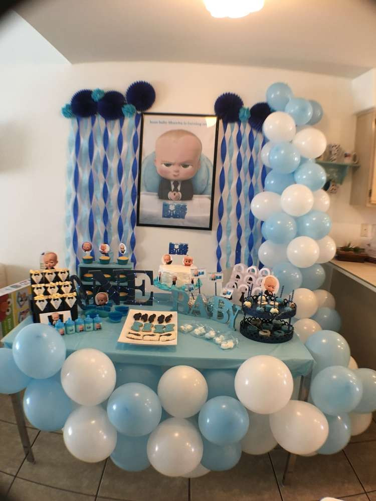 Baby Boys Birthday Party Ideas
 Boss baby Birthday Party Ideas 3 of 3